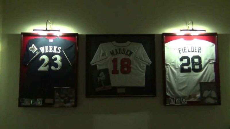 Baseball Jersey Shadow Box