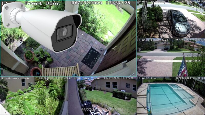 Home security camera system