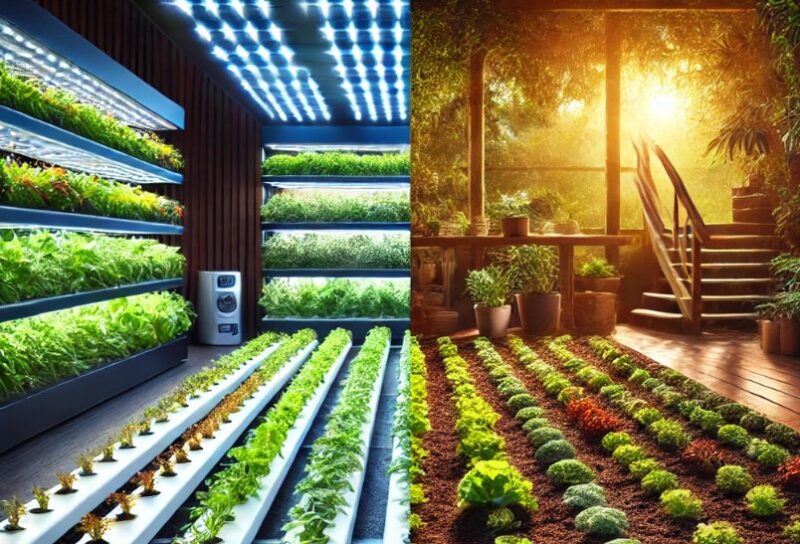 Hydroponic Gardening vs. Soil Gardening