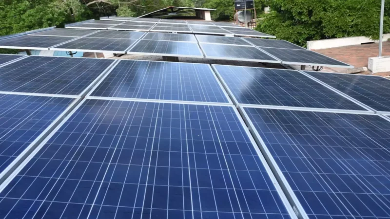 solar PV panels