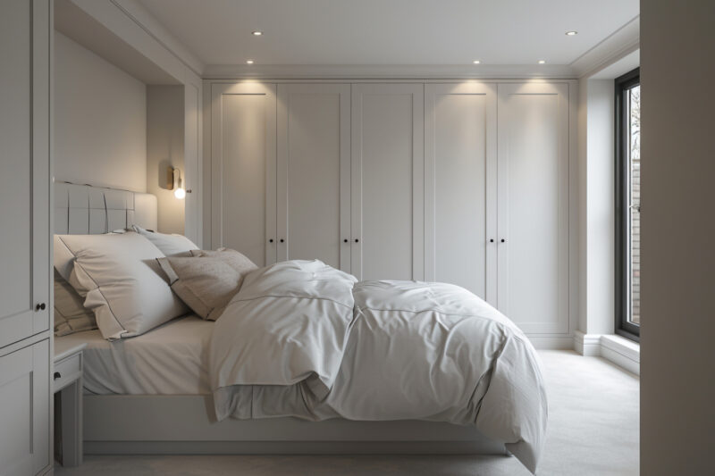 Fitted Wardrobes in bedroom