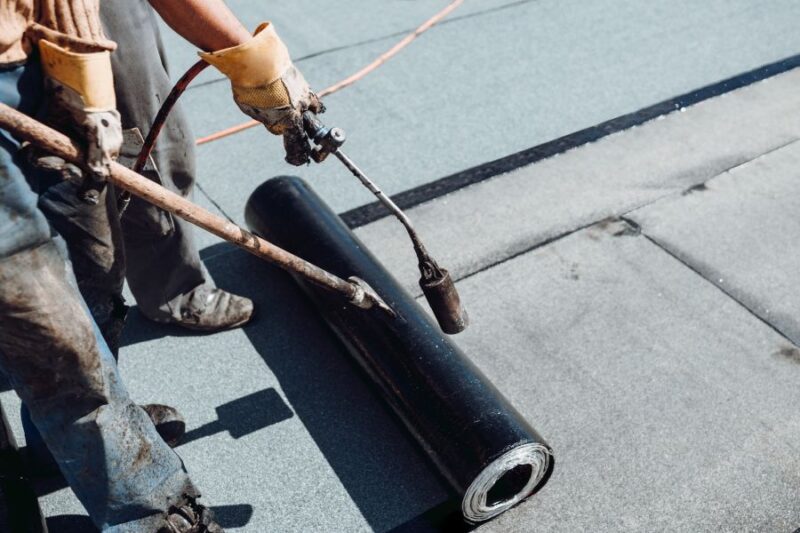flat roofing system