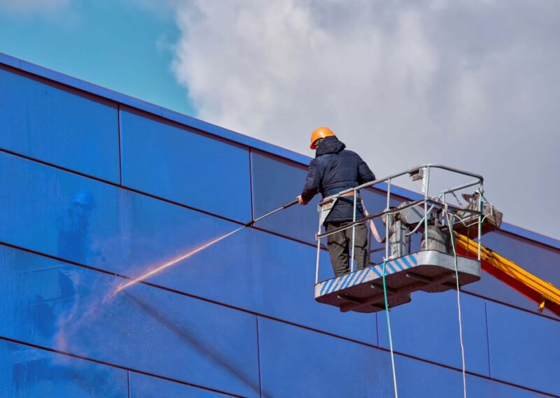 professional new build window clean